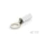 Te Connectivity Ring Terminal, #10 Stud Size, 16 AWG, Bare Insulated 322366 - alternate 1